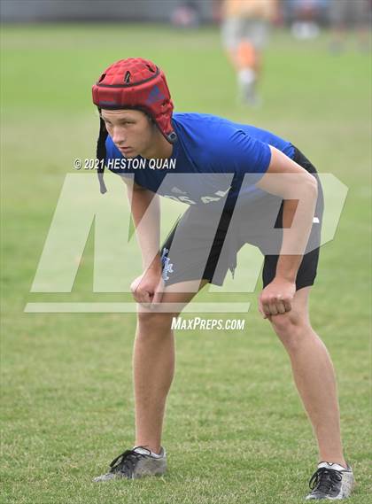 Thumbnail 1 in Los Alamitos vs. Serra (Battle at the Beach 7x7) photogallery.