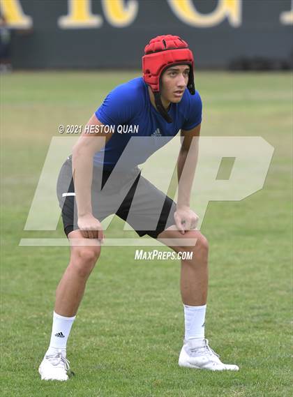 Thumbnail 2 in Los Alamitos vs. Serra (Battle at the Beach 7x7) photogallery.