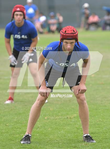 Thumbnail 1 in Los Alamitos vs. Serra (Battle at the Beach 7x7) photogallery.