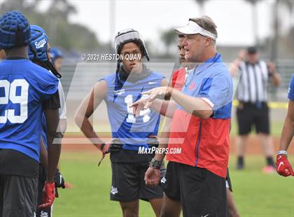 Thumbnail 2 in Los Alamitos vs. Serra (Battle at the Beach 7x7) photogallery.