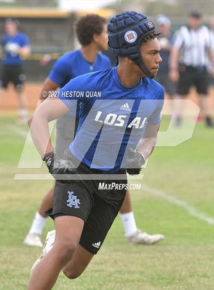 Thumbnail 2 in Los Alamitos vs. Serra (Battle at the Beach 7x7) photogallery.