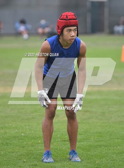 Thumbnail 3 in Los Alamitos vs. Serra (Battle at the Beach 7x7) photogallery.