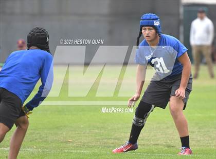 Thumbnail 1 in Los Alamitos vs. Serra (Battle at the Beach 7x7) photogallery.
