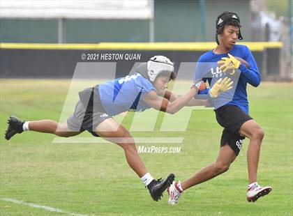 Thumbnail 1 in Los Alamitos vs. Serra (Battle at the Beach 7x7) photogallery.