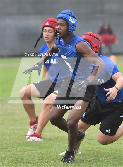 Thumbnail 2 in Los Alamitos vs. Serra (Battle at the Beach 7x7) photogallery.