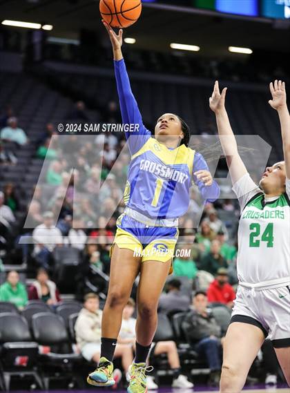 Thumbnail 3 in Grossmont @ St. Bernard's (CIF State Division 4 Final) photogallery.