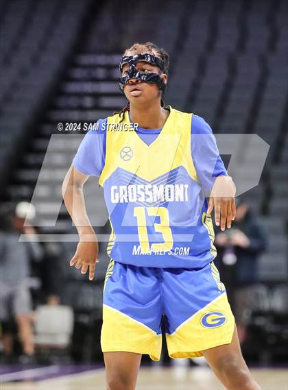 Thumbnail 1 in Grossmont @ St. Bernard's (CIF State Division 4 Final) photogallery.