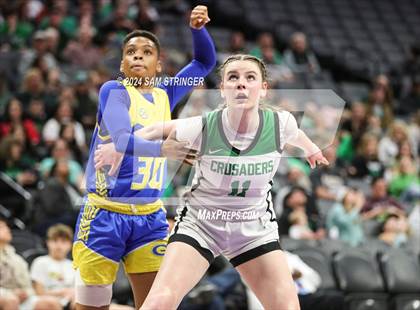 Thumbnail 3 in Grossmont @ St. Bernard's (CIF State Division 4 Final) photogallery.