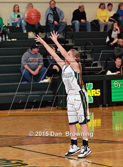 Thumbnail 3 in Hancock County vs Northview Academy (TSSAA D2A Semifinals) photogallery.