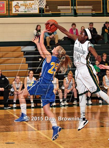 Thumbnail 3 in Hancock County vs Northview Academy (TSSAA D2A Semifinals) photogallery.