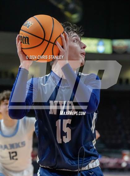 Thumbnail 2 in North Valley Christian Academy vs The Gregory School (AIA-1A Final) photogallery.