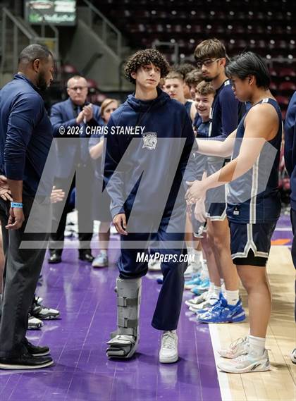 Thumbnail 1 in North Valley Christian Academy vs The Gregory School (AIA-1A Final) photogallery.