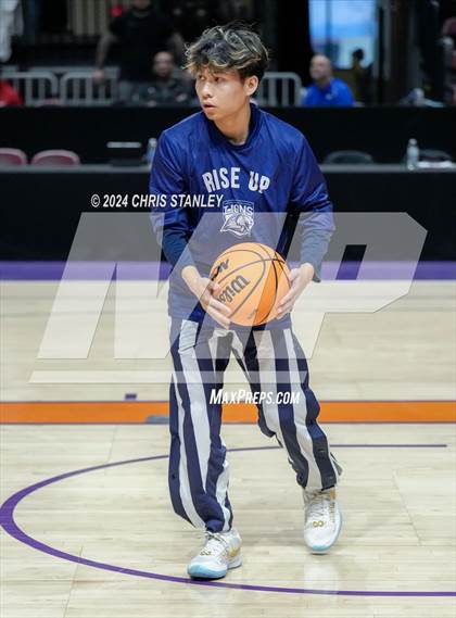 Thumbnail 1 in North Valley Christian Academy vs The Gregory School (AIA-1A Final) photogallery.