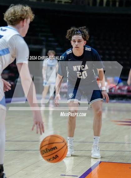 Thumbnail 1 in North Valley Christian Academy vs The Gregory School (AIA-1A Final) photogallery.