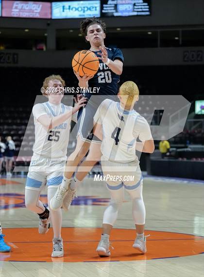 Thumbnail 2 in North Valley Christian Academy vs The Gregory School (AIA-1A Final) photogallery.