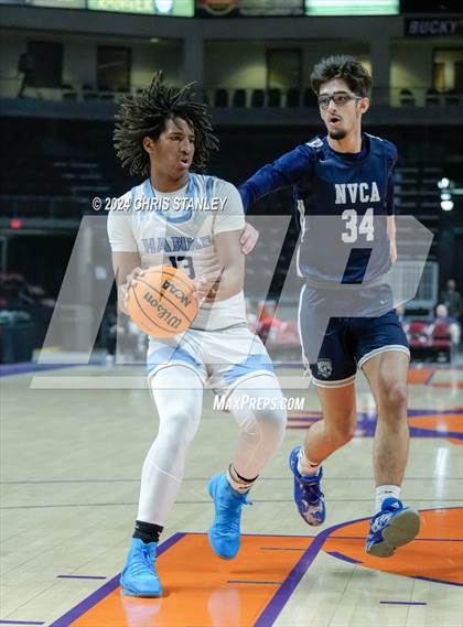 Thumbnail 1 in North Valley Christian Academy vs The Gregory School (AIA-1A Final) photogallery.