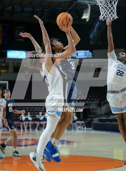 Thumbnail 2 in North Valley Christian Academy vs The Gregory School (AIA-1A Final) photogallery.