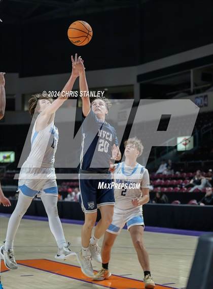 Thumbnail 3 in North Valley Christian Academy vs The Gregory School (AIA-1A Final) photogallery.