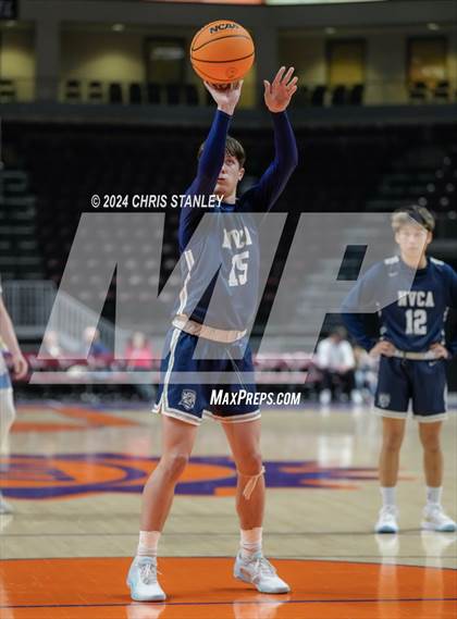 Thumbnail 3 in North Valley Christian Academy vs The Gregory School (AIA-1A Final) photogallery.