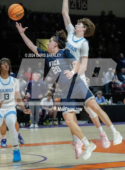 Thumbnail 3 in North Valley Christian Academy vs The Gregory School (AIA-1A Final) photogallery.