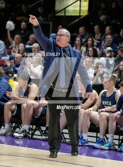 Thumbnail 1 in North Valley Christian Academy vs The Gregory School (AIA-1A Final) photogallery.