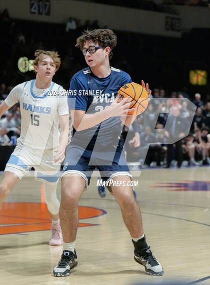 Thumbnail 2 in North Valley Christian Academy vs The Gregory School (AIA-1A Final) photogallery.