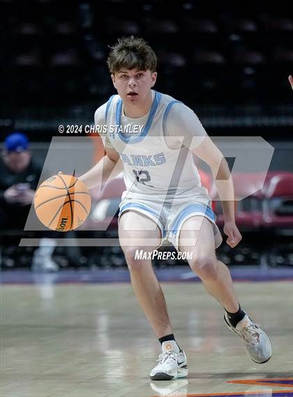 Thumbnail 2 in North Valley Christian Academy vs The Gregory School (AIA-1A Final) photogallery.