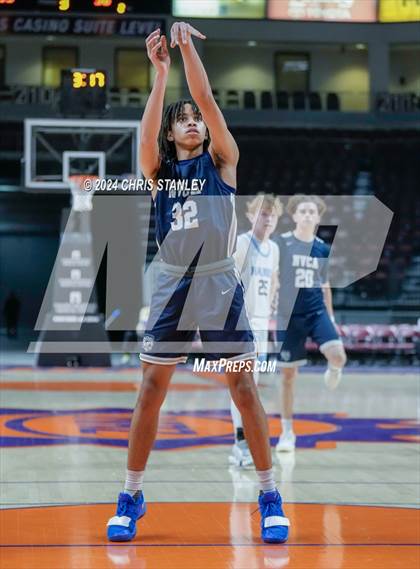 Thumbnail 1 in North Valley Christian Academy vs The Gregory School (AIA-1A Final) photogallery.