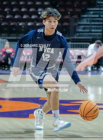 Thumbnail 3 in North Valley Christian Academy vs The Gregory School (AIA-1A Final) photogallery.