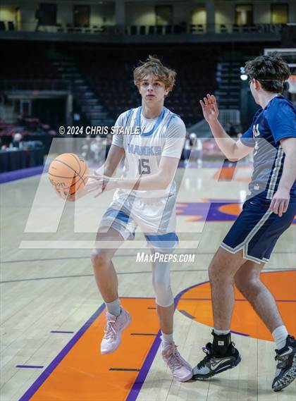 Thumbnail 2 in North Valley Christian Academy vs The Gregory School (AIA-1A Final) photogallery.