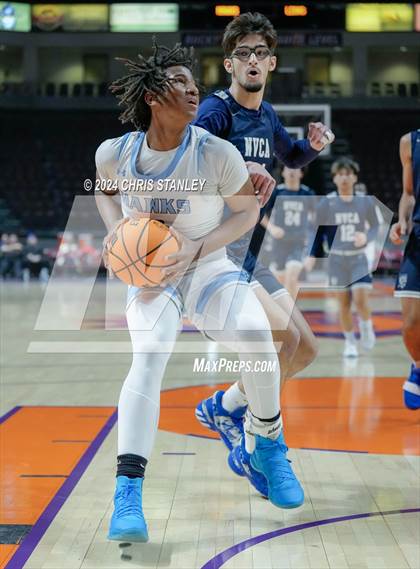Thumbnail 1 in North Valley Christian Academy vs The Gregory School (AIA-1A Final) photogallery.