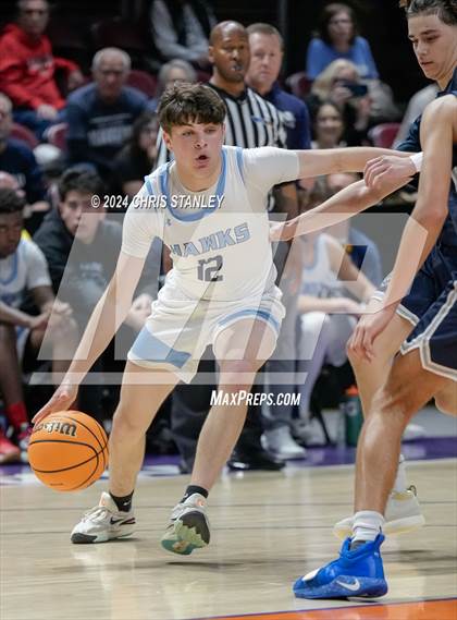 Thumbnail 2 in North Valley Christian Academy vs The Gregory School (AIA-1A Final) photogallery.