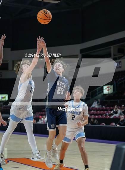 Thumbnail 1 in North Valley Christian Academy vs The Gregory School (AIA-1A Final) photogallery.