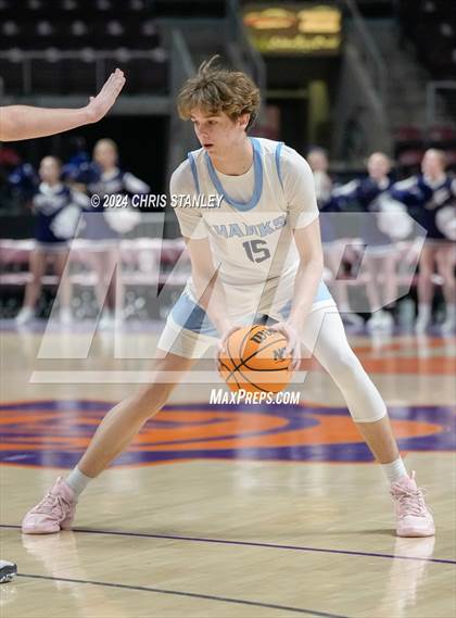 Thumbnail 3 in North Valley Christian Academy vs The Gregory School (AIA-1A Final) photogallery.