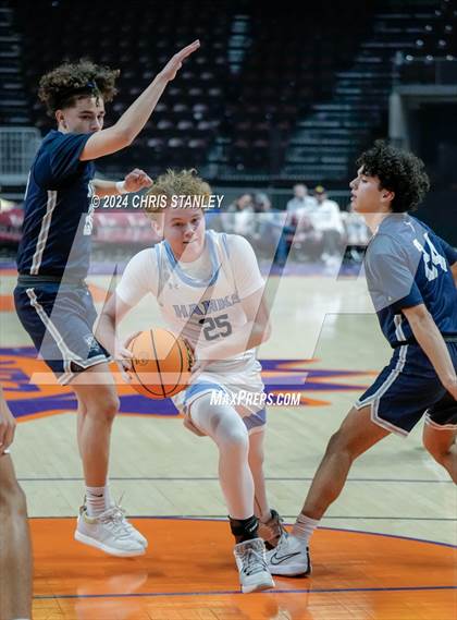 Thumbnail 1 in North Valley Christian Academy vs The Gregory School (AIA-1A Final) photogallery.