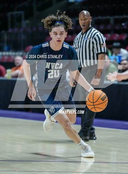 Thumbnail 1 in North Valley Christian Academy vs The Gregory School (AIA-1A Final) photogallery.