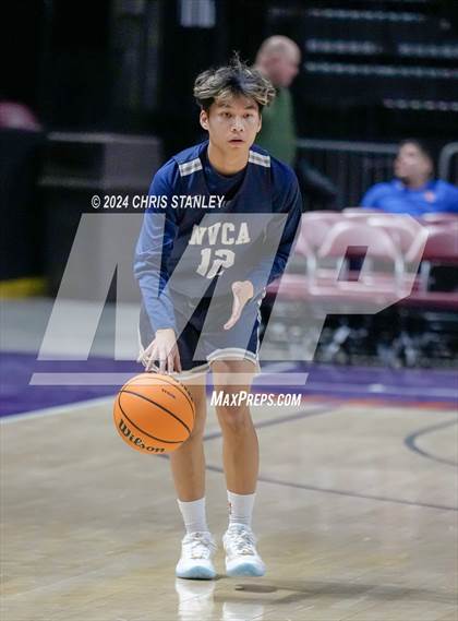 Thumbnail 2 in North Valley Christian Academy vs The Gregory School (AIA-1A Final) photogallery.