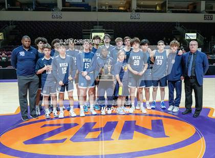 Thumbnail 1 in North Valley Christian Academy vs The Gregory School (AIA-1A Final) photogallery.