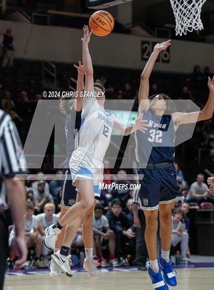 Thumbnail 1 in North Valley Christian Academy vs The Gregory School (AIA-1A Final) photogallery.