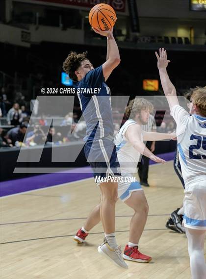 Thumbnail 2 in North Valley Christian Academy vs The Gregory School (AIA-1A Final) photogallery.