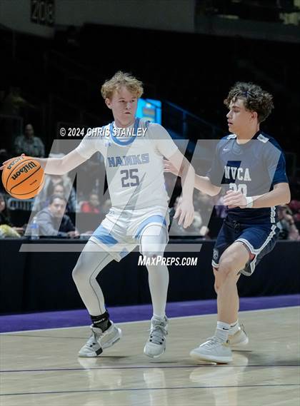 Thumbnail 2 in North Valley Christian Academy vs The Gregory School (AIA-1A Final) photogallery.
