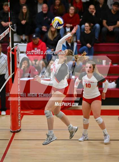 Thumbnail 3 in Bret Harte @ San Rafael (CIF D4 NorCal State Championships) photogallery.