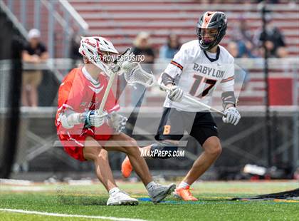 Thumbnail 3 in Babylon vs Center Moriches (Section XI Class D) photogallery.