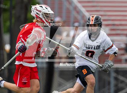 Thumbnail 2 in Babylon vs Center Moriches (Section XI Class D) photogallery.
