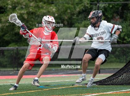 Thumbnail 3 in Babylon vs Center Moriches (Section XI Class D) photogallery.