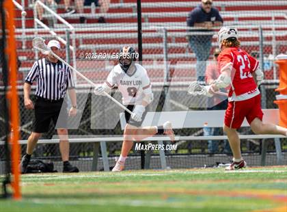 Thumbnail 3 in Babylon vs Center Moriches (Section XI Class D) photogallery.