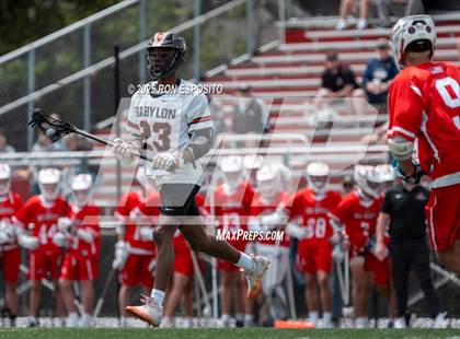 Thumbnail 2 in Babylon vs Center Moriches (Section XI Class D) photogallery.