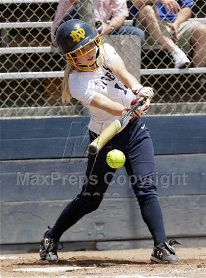 Thumbnail 2 in Notre Dame vs. Stevenson (CIF CCS D3 Final) photogallery.