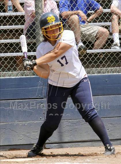 Thumbnail 3 in Notre Dame vs. Stevenson (CIF CCS D3 Final) photogallery.