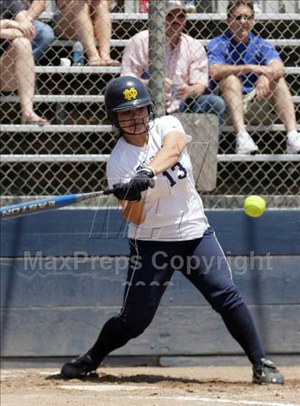 Thumbnail 1 in Notre Dame vs. Stevenson (CIF CCS D3 Final) photogallery.